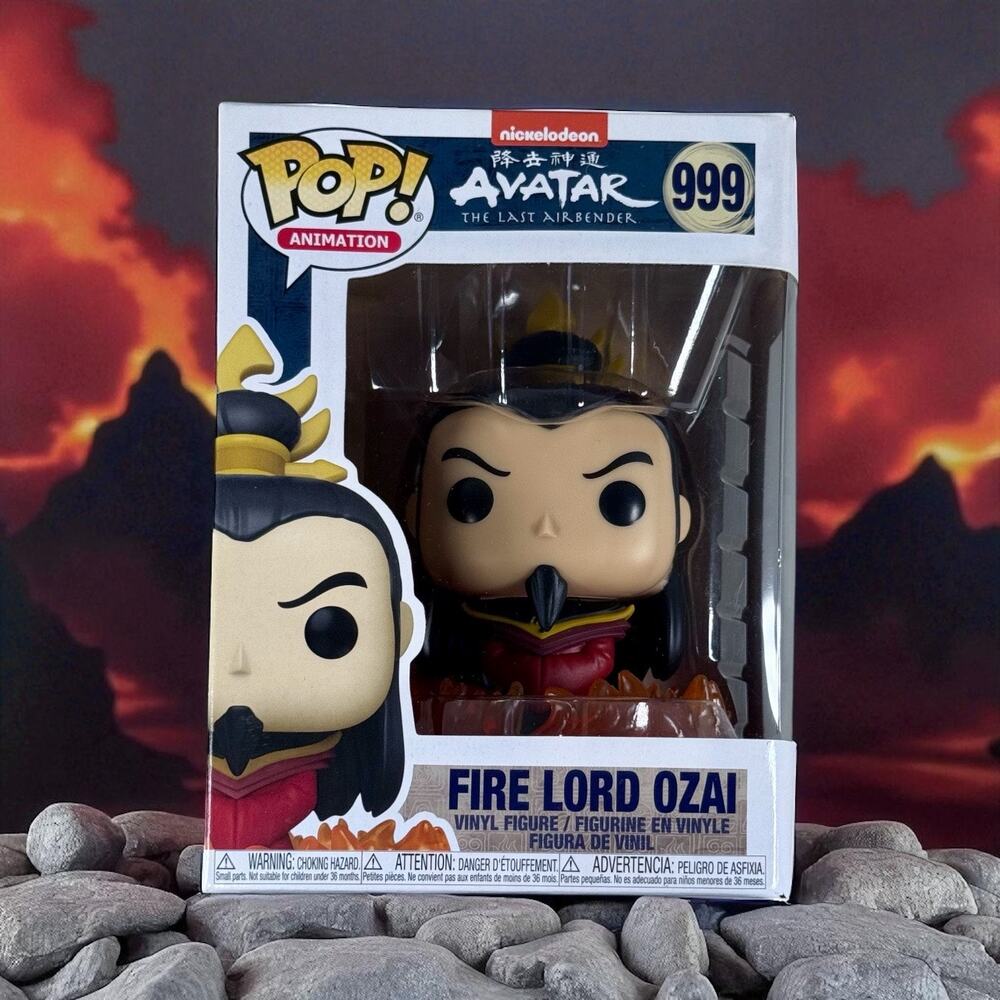 Funko Pop Unopened Fire Lord Ozai 999 Nickelodeon Avatar Last Airbender Anime